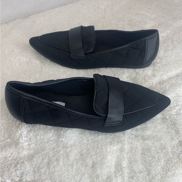 New SAmple Shoe Steve madden dv quilted leather flyknit ladies loafers 6 - Picture 8 of 12